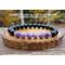 Empath Protection Charoite and Black Tourmaline Elastic Bracelet by Rock My Zen